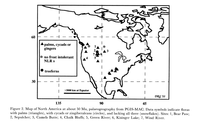 Eocene Frost Tolerance Distribution